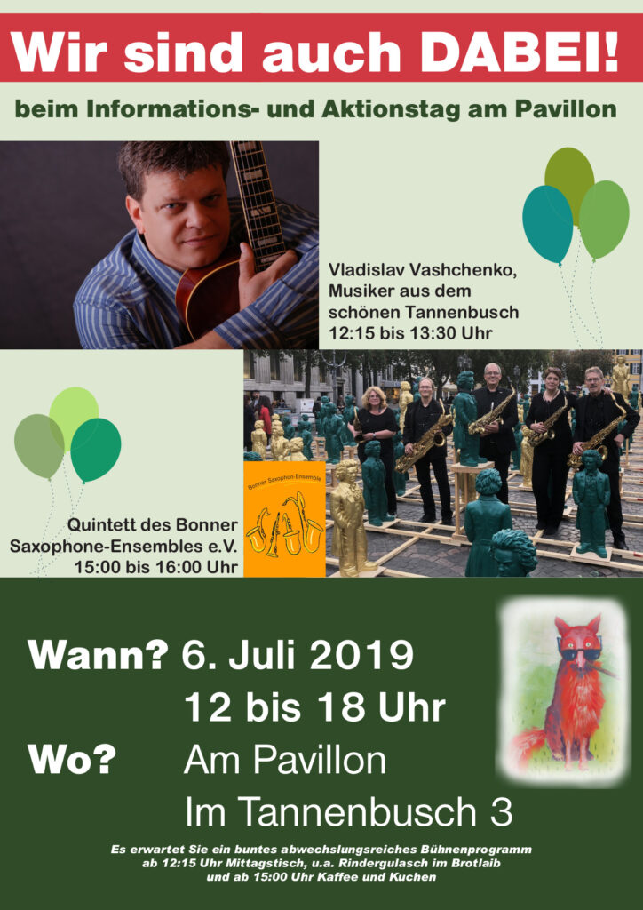 Plakat zum Sommerfest der Dünenfüchse 2019